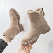 Women Winter New Plus Velvet Woman Shoes Warm Boots Thick Cotton Shoes