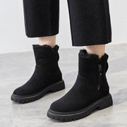 Women Winter New Plus Velvet Woman Shoes Warm Boots Thick Cotton Shoes